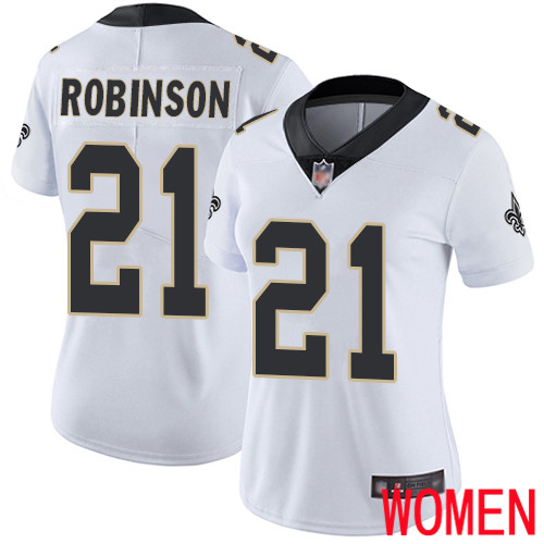 New Orleans Saints Limited White Women Patrick Robinson Road Jersey NFL Football 21 Vapor Untouchable Jersey